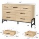 preview thumbnail 3 of 26, 7 Dresser for Bedroom, Freestanding 52" Wide Drawer Dresser with Storage