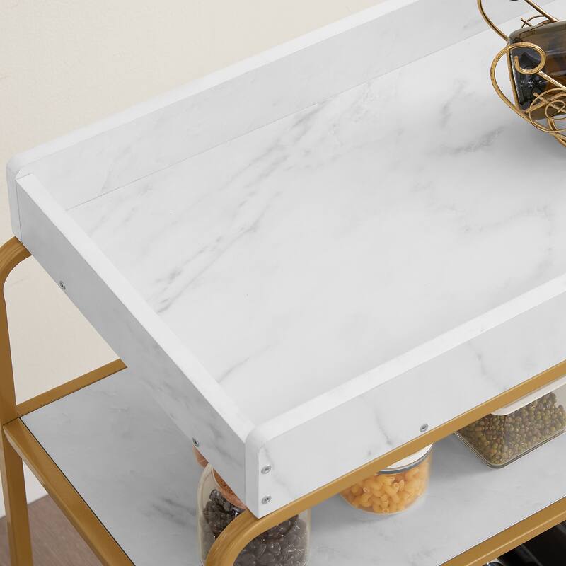 6-Tier Bar Cart(no include stool)