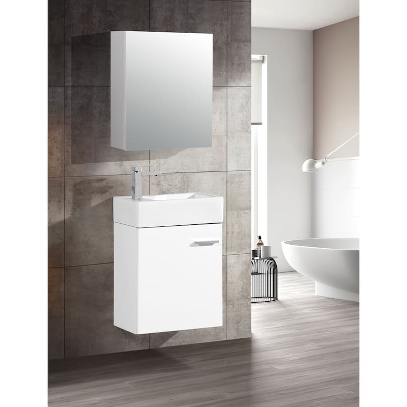 Swiss Madison Colmer 18" Single, One Cabinet, Bathroom Vanity