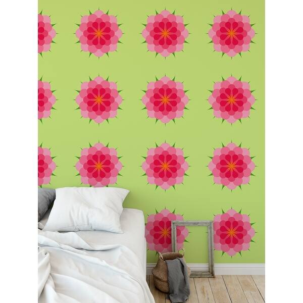 Flower Power Peel And Stick Wallpaper By Kavka Designs 2 X 16 Overstock 31637955 If you are an interior designer or love decorating your home frequently with modern designs, these vinyl peel and stick wallpaper are definitely what you need to. overstock com