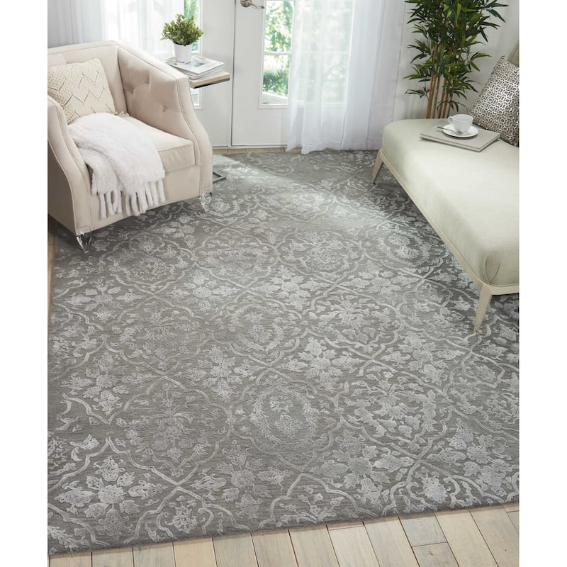 Nourison Opaline Damask Area Rug