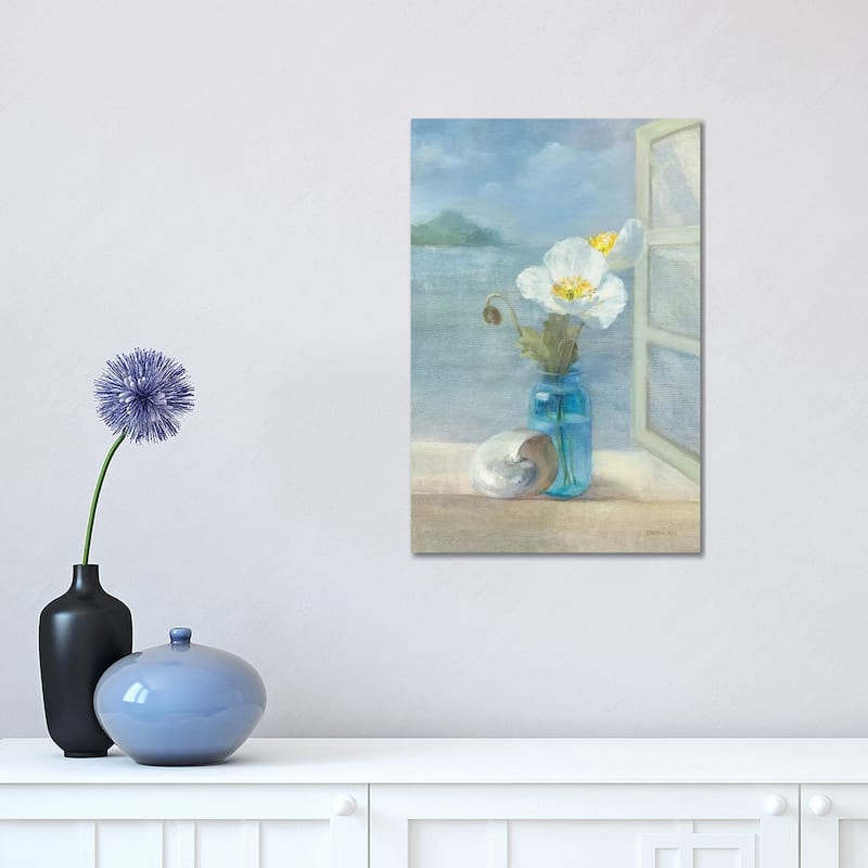 iCanvas "Coastal Floral II" by Danhui Nai Canvas Print - 18x12x1.5