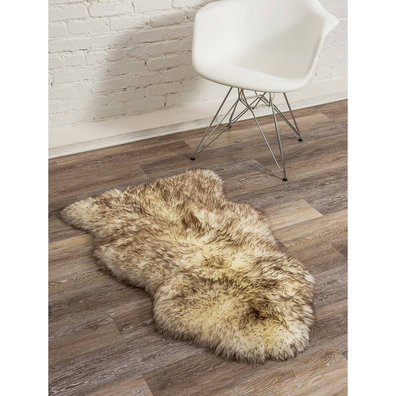 Natural Home Decor Milan Sheepskin Double Rug | 1-Piece