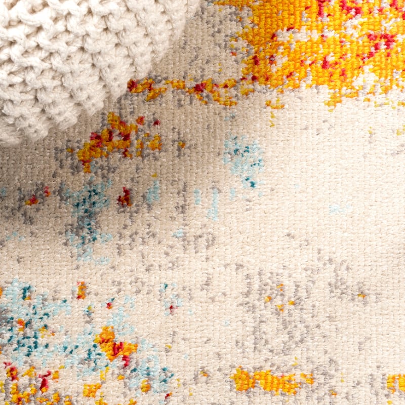 JONATHAN Y Petalo Modern Abstract Area Rug