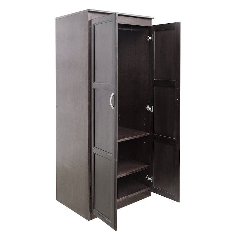 Concepts in Wood Armoire Wardrobe Closet, 6 ft Tall