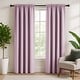 preview thumbnail 25 of 82, Deconovo 2-Pack Thermal Room Darkening Rod Pocket Curtains 38W x 63L - Lavender