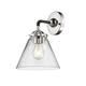 Option Black Polished Nickel / Clear