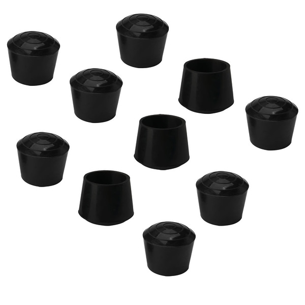 10pcs Rubber Sofa Chair Cups Cap Pad Furniture Table Feet Cover Floor Protector 