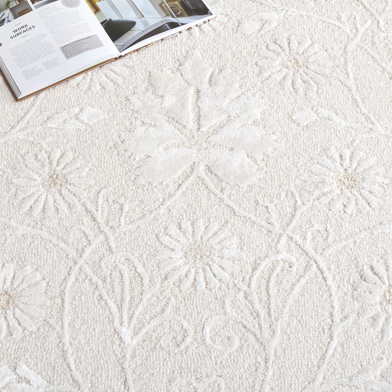 SAFAVIEH Handmade Glamour Hadwiga Wool Rug