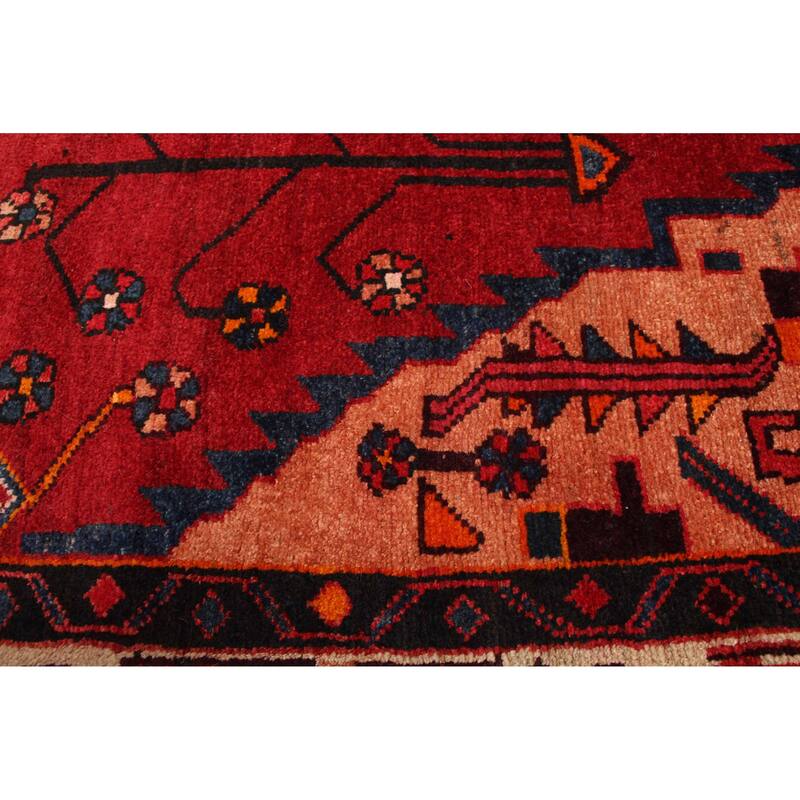 ECARPETGALLERY Hand-knotted Konya Anatolian Red Wool Rug - 5'0 x 9'5