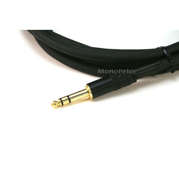 2 Pack 6 feet Premier Series XLR Male to 1//4in TRS Male Cable