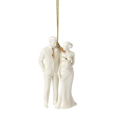 Lenox 2025 Bride & Groom Ornament