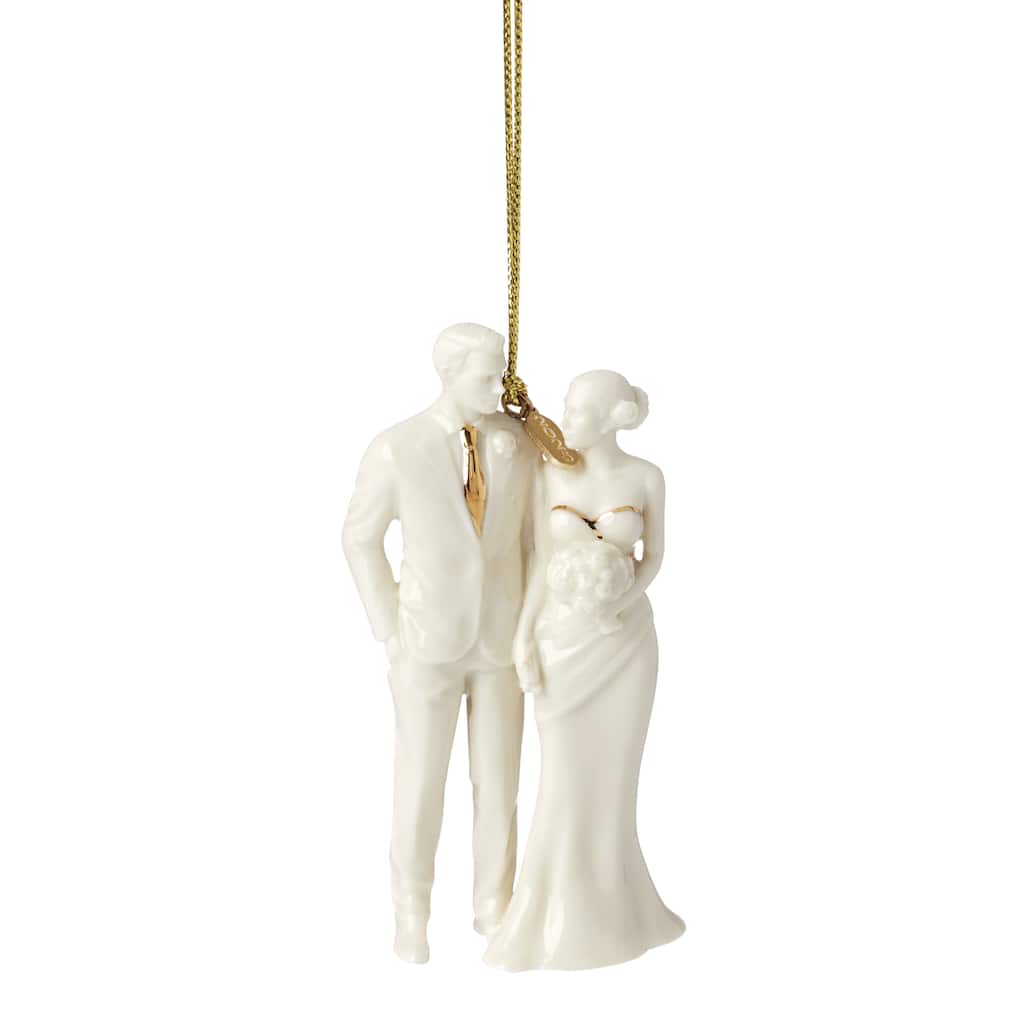 Lenox 2025 Bride & Groom Ornament
