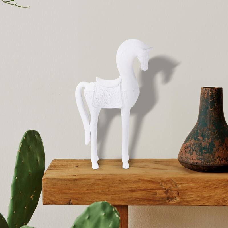 Persian Stead in Polyresin - 7.5H x 5W x 5D