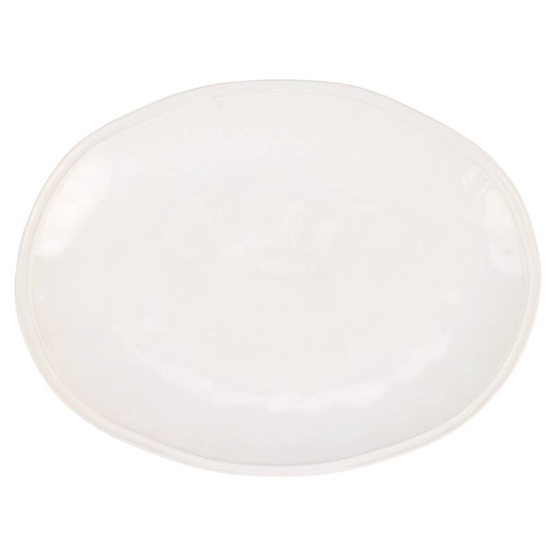 viva by VIETRI Aria White Oval Platter