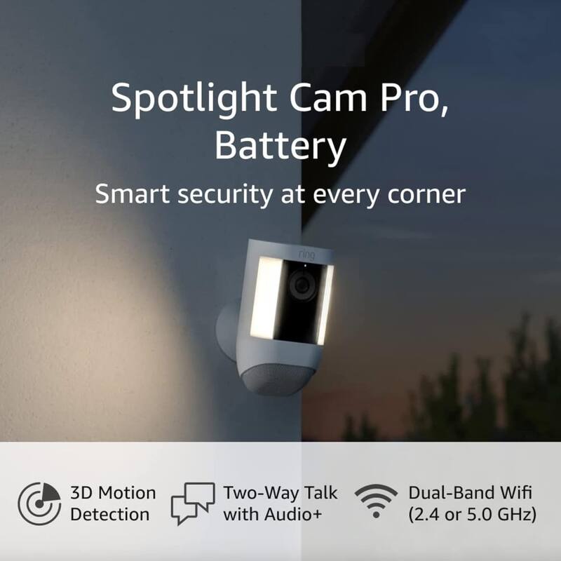 Ring Spotlight Cam Pro Battery