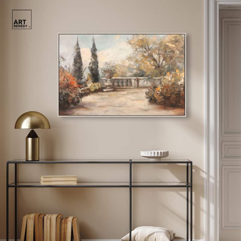 Autumnal Arbor Canvas by Art Remedy