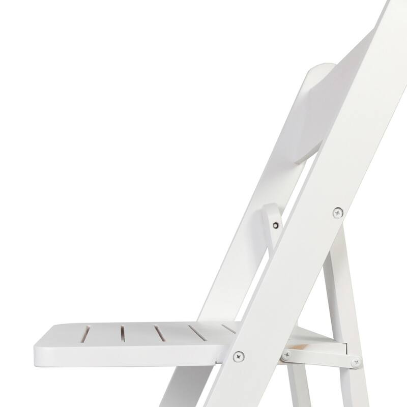 4PK Comm. Grade Solid Wood Portable Folding Dining Chair - 17.5"W x 18"D x 31.25"H