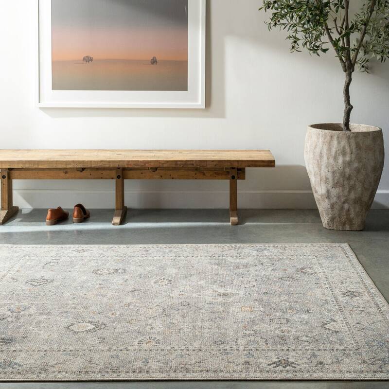 Livabliss Davina Updated Traditional Medallion Area Rug