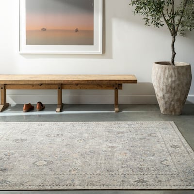 Livabliss Davina Updated Traditional Medallion Area Rug