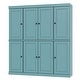 preview thumbnail 97 of 145, Palace Imports 100% Solid Wood Pantry Cabinet, Adjustable Shelves, 65" Wide, 71.5" Tall - 65" x 71.5"