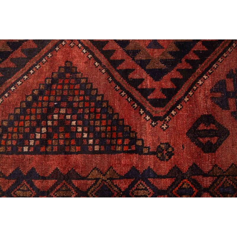 ECARPETGALLERY Hand-knotted Melis Vintage Copper Wool Rug - 5'7 x 7'10