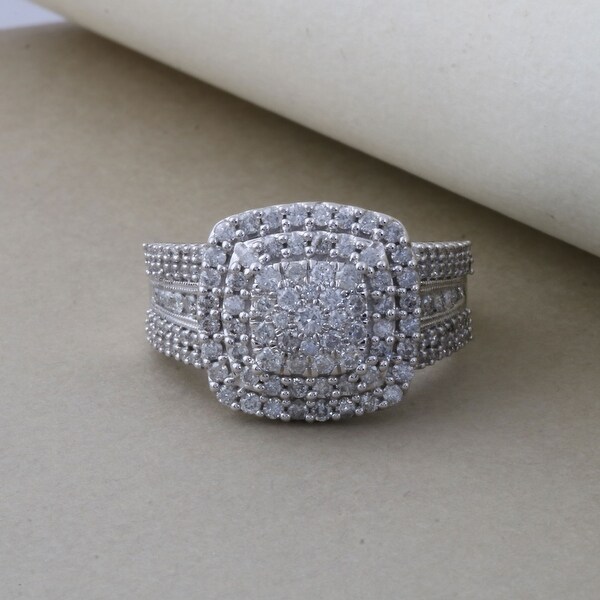 diamond cluster rings for sale