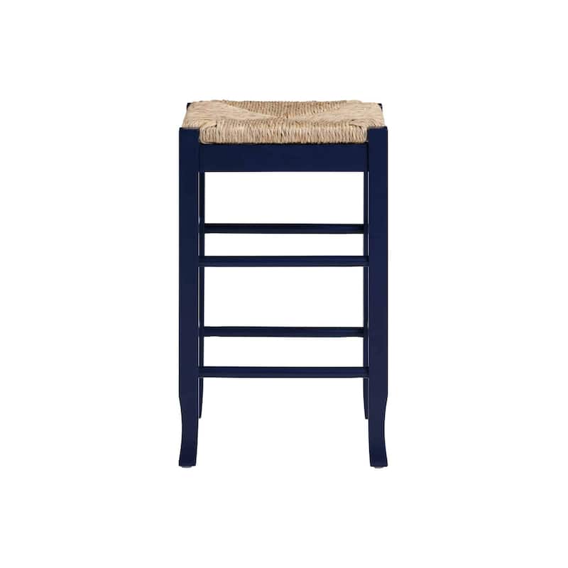 SQ Rush Backless Wood 24-inch Counter Stool