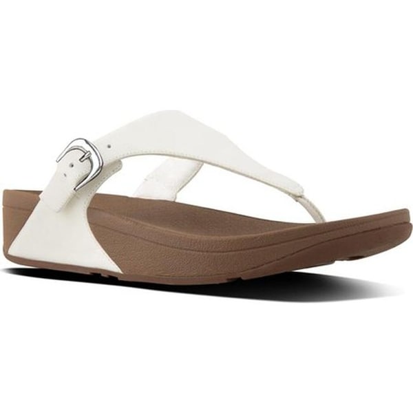 fitflops white leather