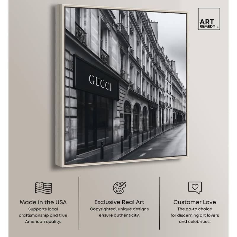 Paris Love Canvas by Art Remedy