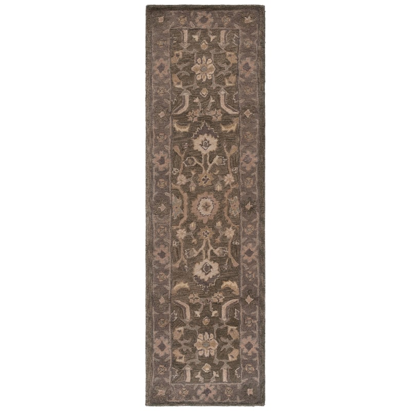 SAFAVIEH, Handmade Anatolia Patricie Traditional Oriental Hand-spun Wool Rug