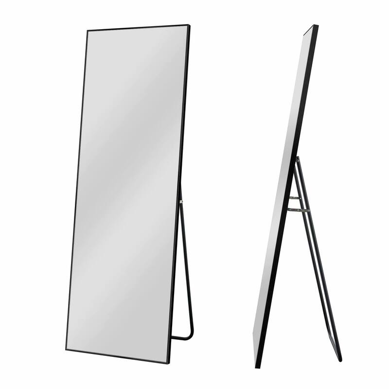 chic Full-Length Mirror Floor Mirror With Standing