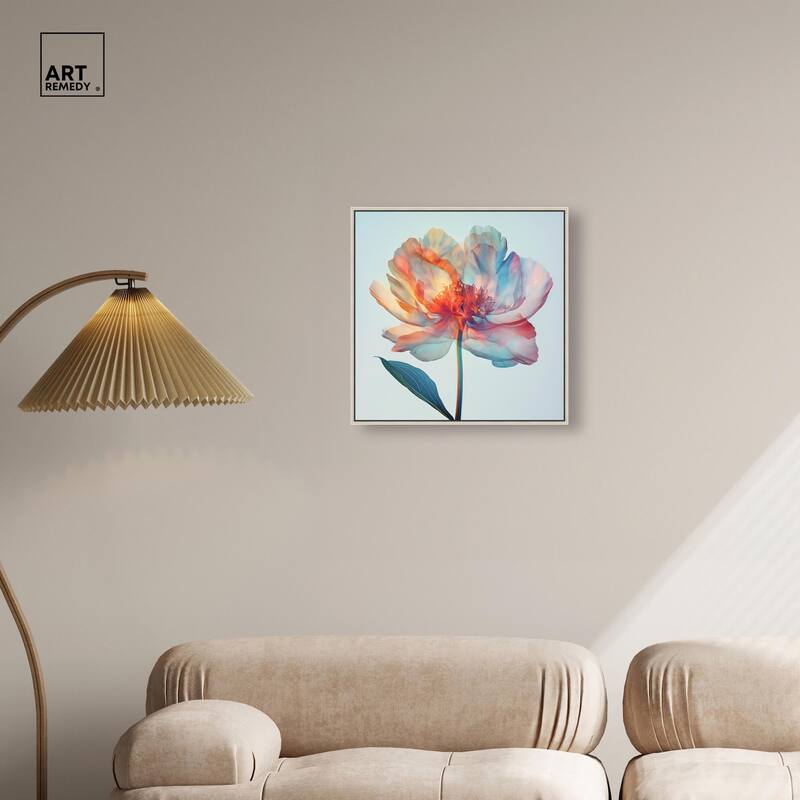 Peony Phases Canvas by Art Remedy