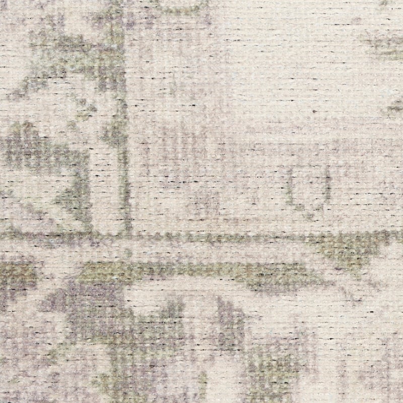 Nourison Vintage Washables Indoor only Green Persian Area Rug