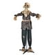 preview thumbnail 1 of 0, 72" Standing Animated Halloween Shaking Scarecrow