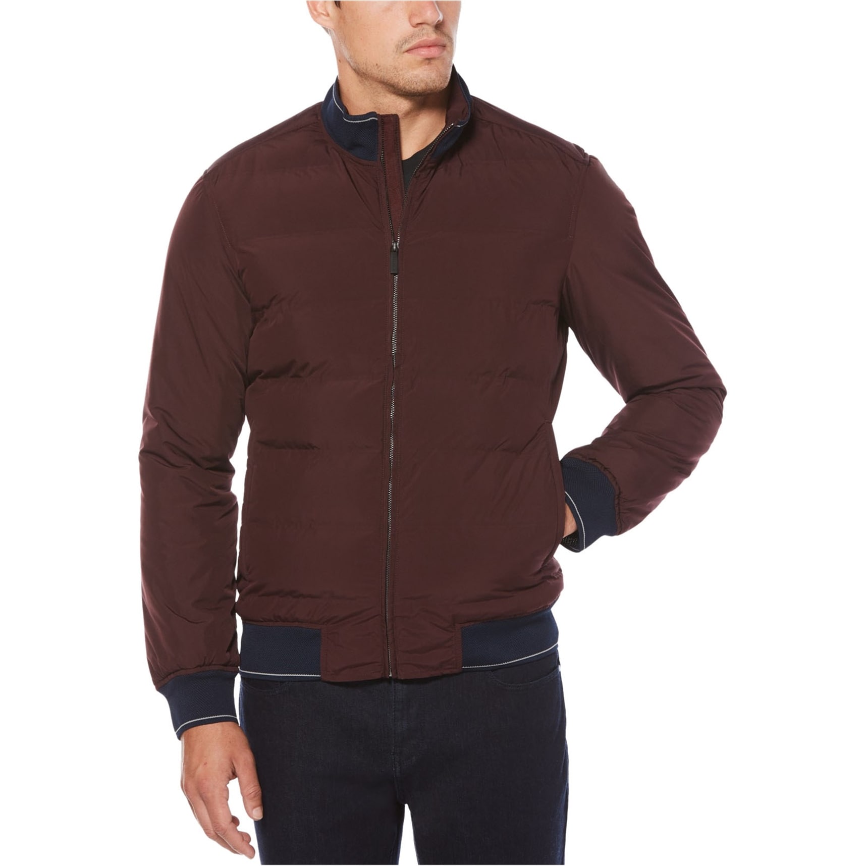 perry ellis quilted jacket