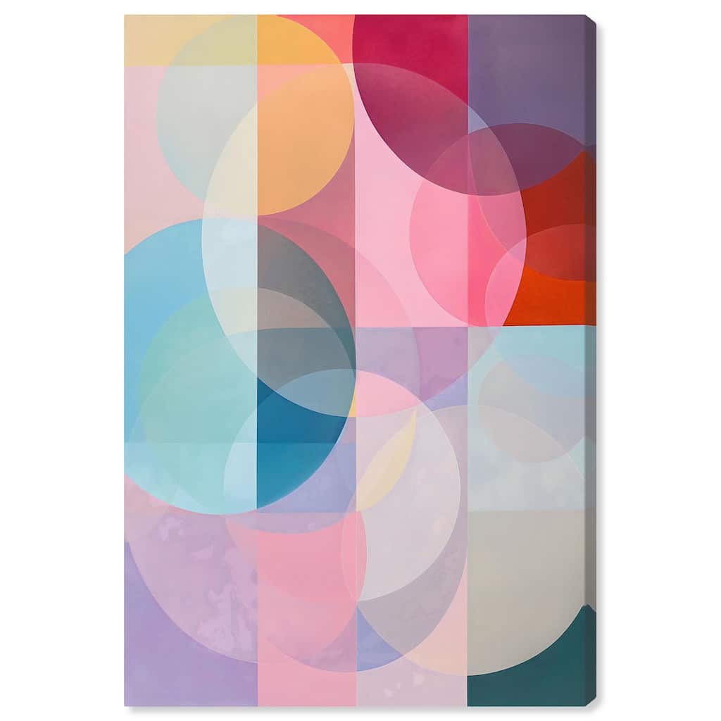 Oneiric Circles IV Canvas by Art Remedy, Gallery Wrapped