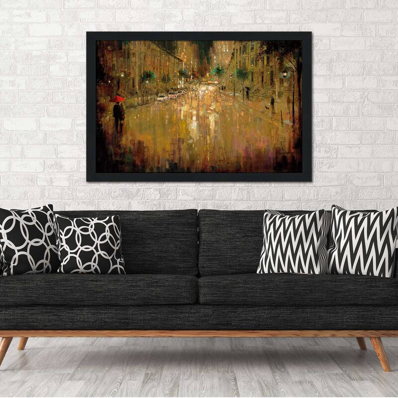 "Brownstone Romance" by Ruane Manning Print on Acrylic