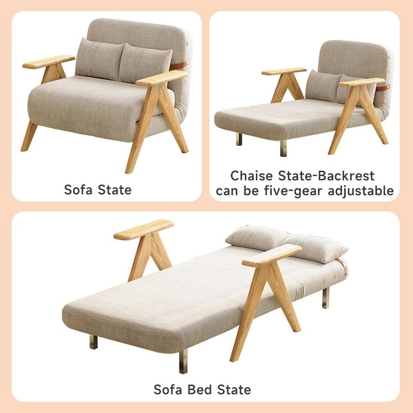 爆買い 英語 JASIWAY On - Bed Sofa Multifunctional Upholstered Modern 航空機・ヘリコプター