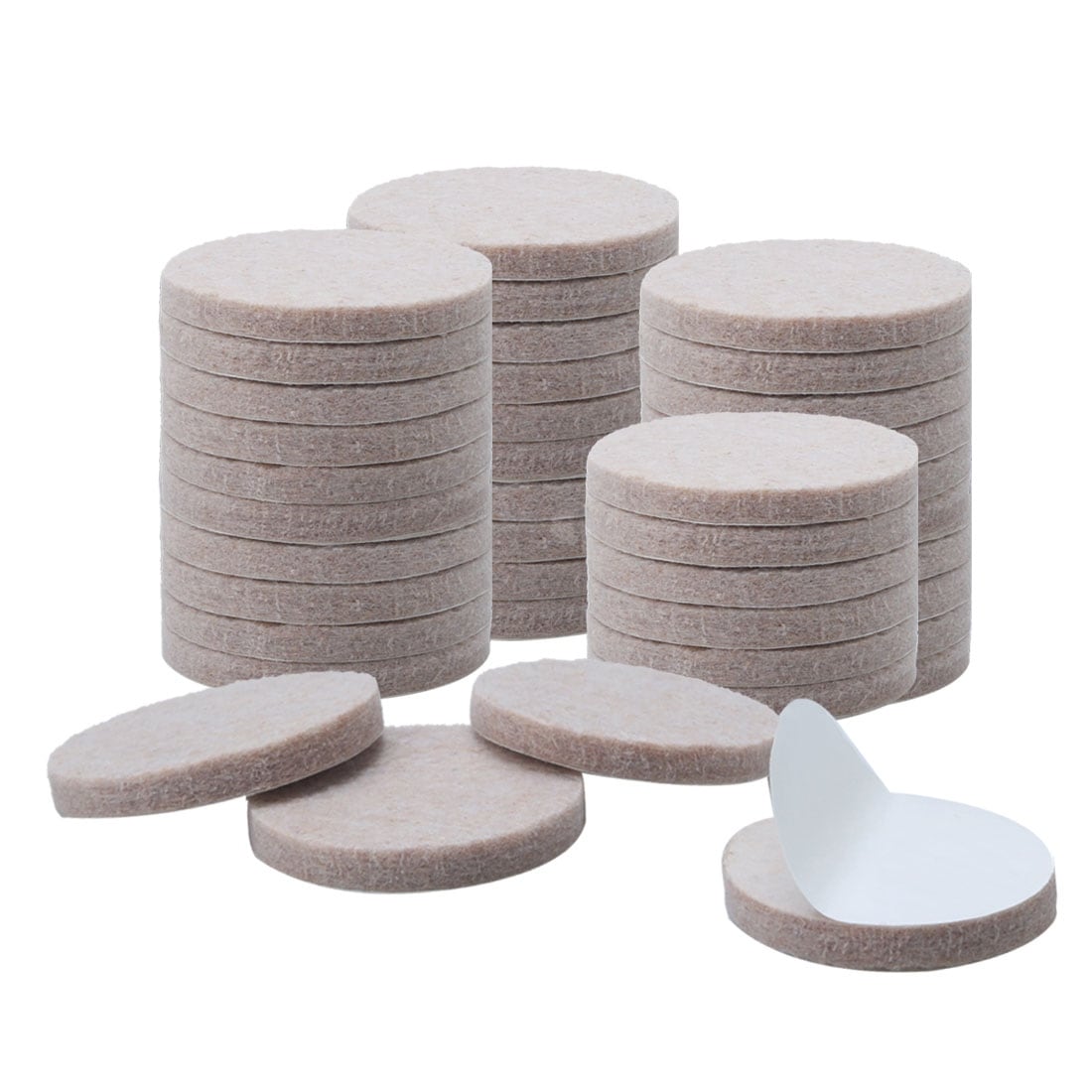 Felt Furniture Pads - 1 Diameter - 40 Pack