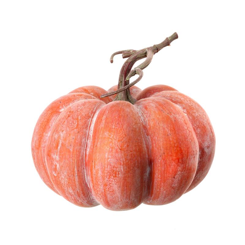 6 x 7 Inch Latex Weathered Pumpkin