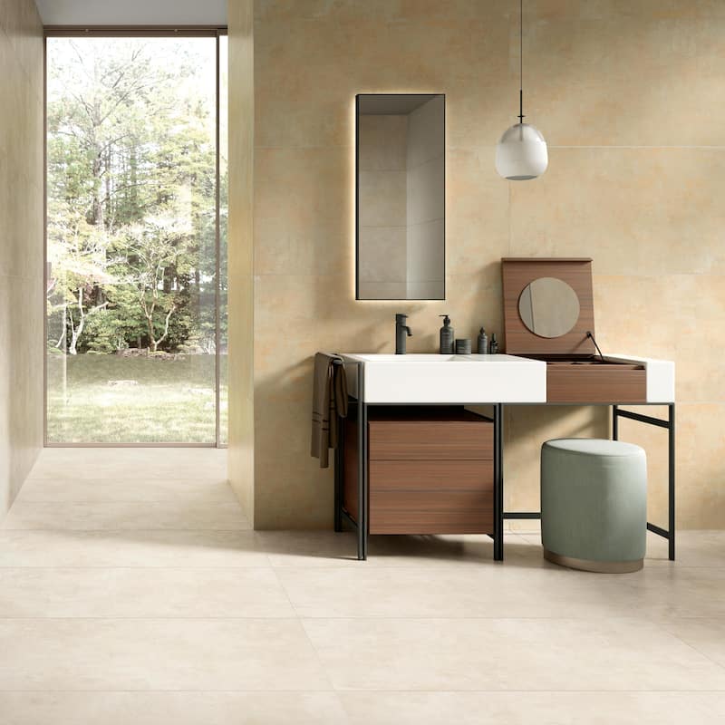 Merola Tile Pictura Veleia 23-1/2" x 47" Porcelain Floor and Wall Tile - Pallet(12 Tiles)
