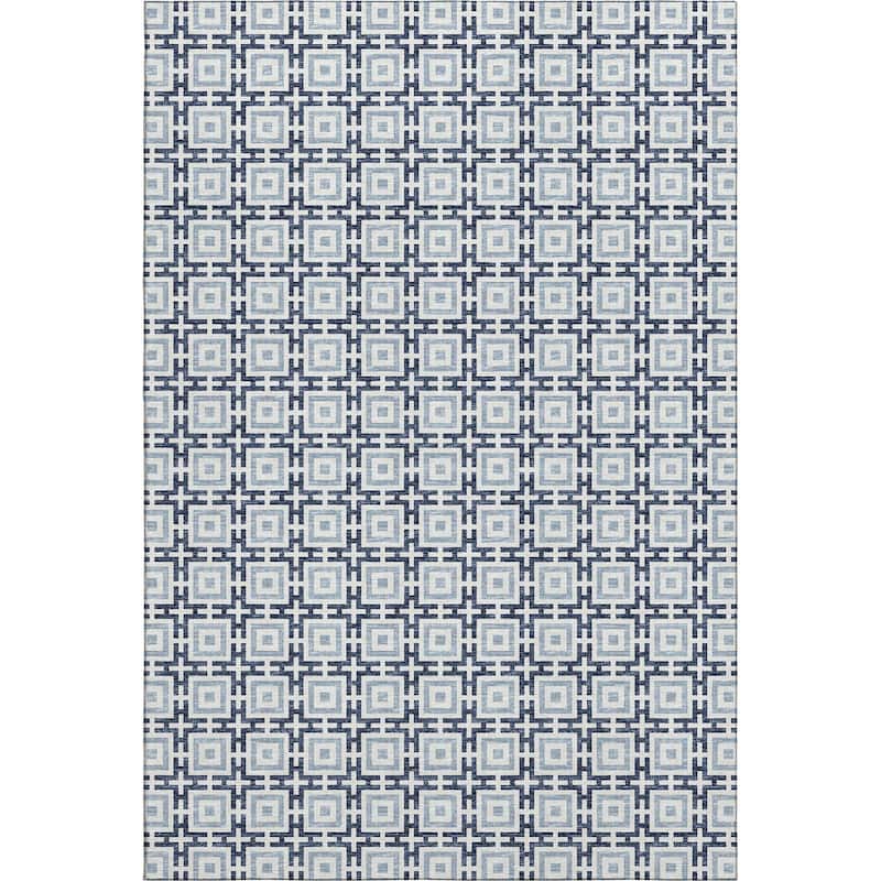 Premium Washable Super Soft Modern Mosaic Mayfield Rug