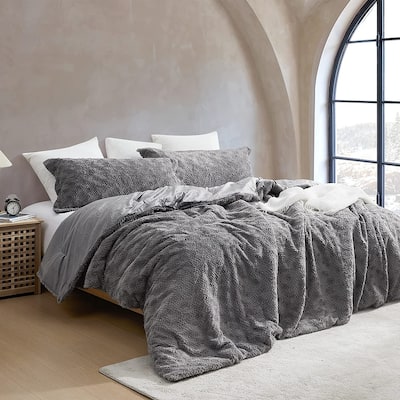 Cuddles & Snuggles - Coma Inducer® Oversized Comforter Set - Bedtime Gray