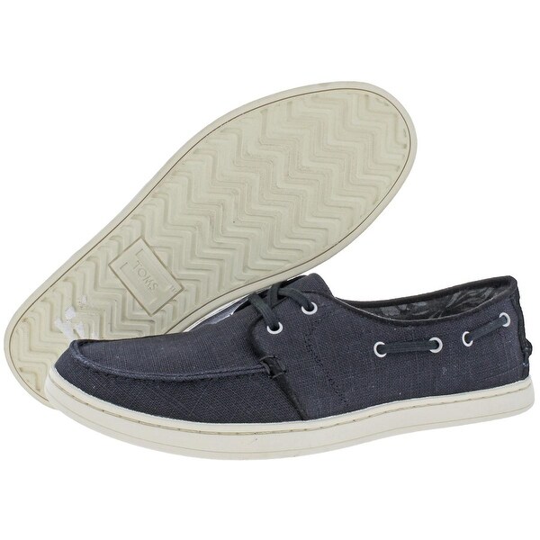 Toms Mens Culver Boat Shoes Moc Toe 