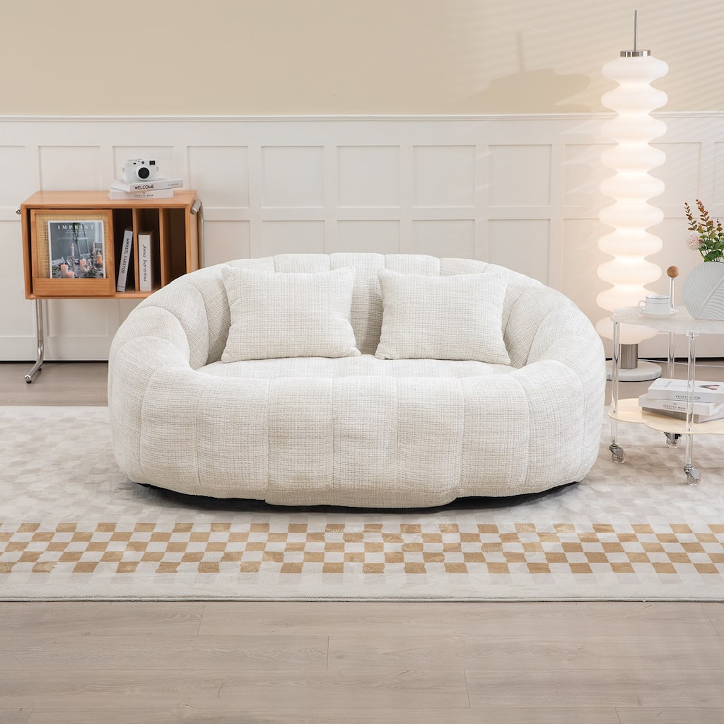 Bean Bag Chair Lazy Sofa Durable Comfort Lounger High Back Bean Bag Chair Couch for Adults and Kids