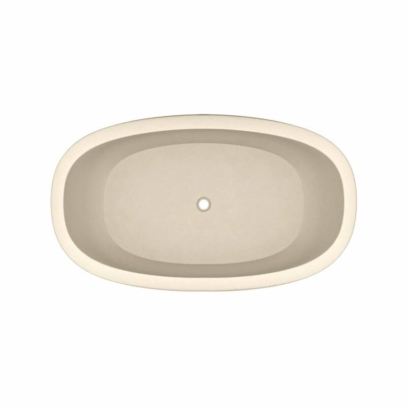 Native Trails Avalon 62" NativeStone Free Standing Bath Tub with