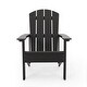 preview thumbnail 20 of 35, Culver Outdoor Faux Wood Adirondack Chair by Christopher Knight Home