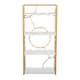 Option White Wood/Gold Metal