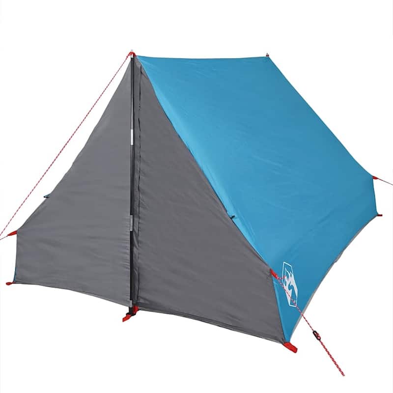 vidaXL Camping Tent A-Frame 2-Person Green Waterproof